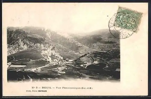 AK Beuil, Vue Panoramique-Est