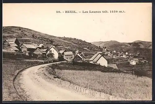 AK Beuil, Les Launes, alt. 1450 m