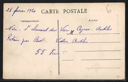 AK Biot, Porte des Tines et Rue