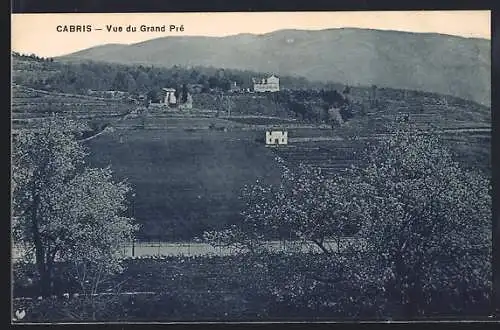 AK Cabris, Vue du Grand Pré