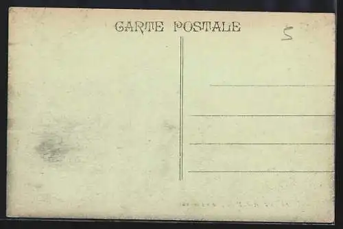 AK Carros, Vue générale et la Chaîne des Alpes