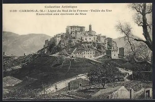 AK Carros, Ligne du Sud de la France, Vallée du Var