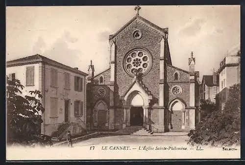 AK Le Cannet, L`Église Sainte-Philomène