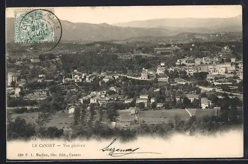 AK Le Cannet, Vue générale