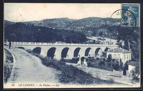AK Le Cannet, Le Viaduc