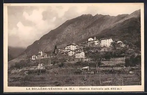 AK La Bollène-Vésubie, Station estivale à 650 m d`altitude