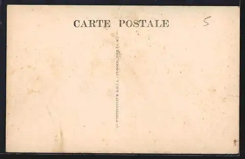 AK La Bollène-Vésubie, Vue générale, alt. 650 m