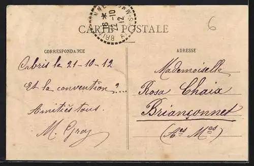 AK Cabris, Vue de la Fontaine