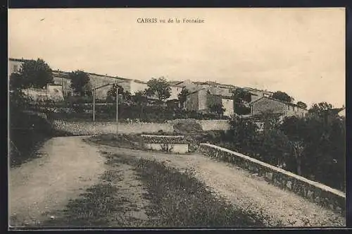 AK Cabris, Vu de la Fontaine