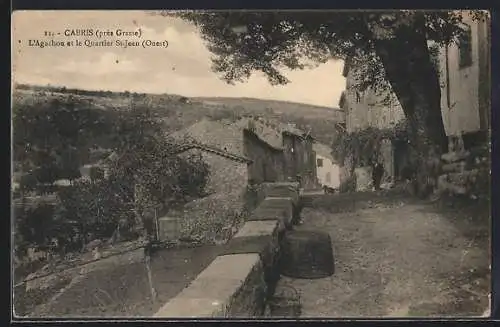 AK Cabris, L`Agachon et le Quartier St-Jean, Ouest