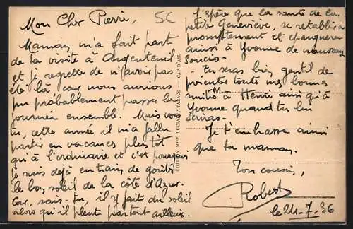 AK Cap d`Ail, Vue du Cap Rognolo et des maisons sur la côte rocheuse