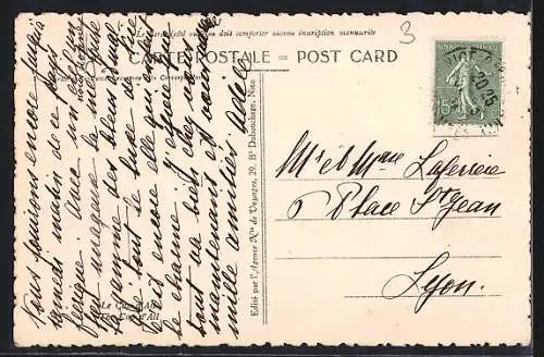 AK Cap d`Ail, Vue sur la côte et les pins en bord de mer