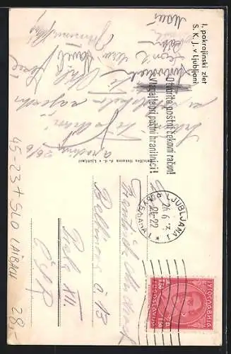AK Laibach, I. Pokrajinski Zlet 1933, Sokol