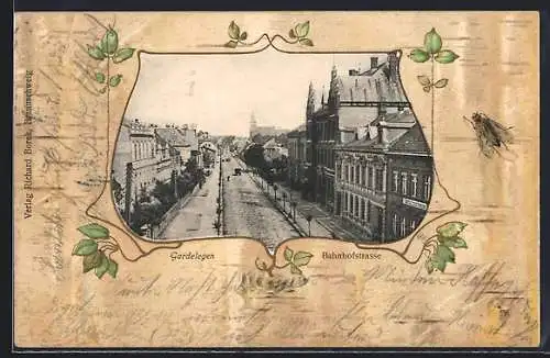 AK Gardelegen, Bahnhofstrasse