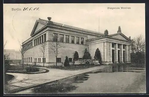 AK Berlin, Blick auf das Pergamon-Museum