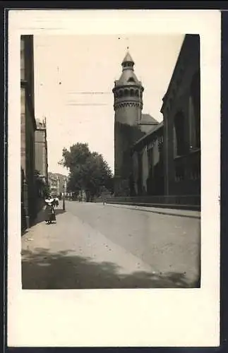 Foto-AK Köln-Neustadt, Elektrizitätswerk in der Zugweg-Strasse