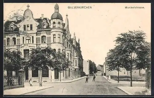 AK Gelsenkirchen, Partie in der Munkelstrasse