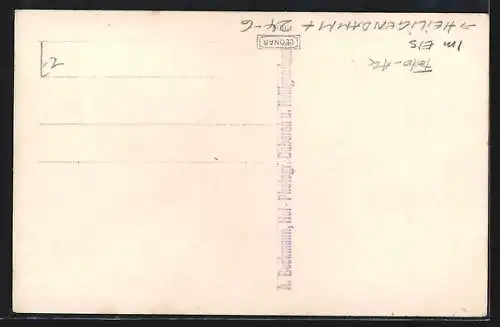 Foto-AK Heiligendamm, Ortsansicht im Eis