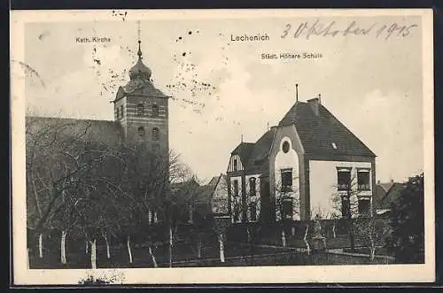 AK Lechenich, Städt. Höhere Schule, Kath. Kirche