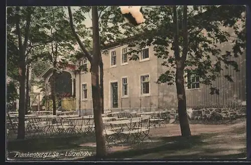 AK Frankenberg i. Sa., Gasthof Lützelhöhe