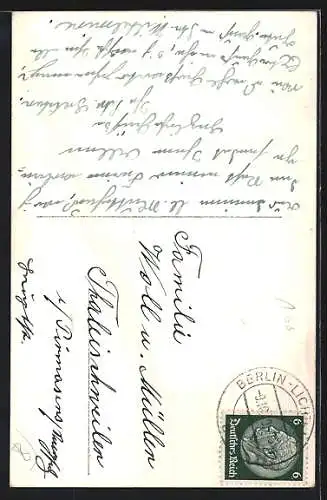 AK Berlin-Lichtenrade, Salem, Haupteingang