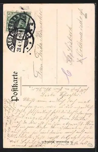 AK Kirchberg am Harz, Gasthaus von H. Meier, Schloss vom Rittergut