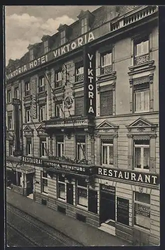 AK Köln, Hotel Viktoria, Maximinenstrasse 50