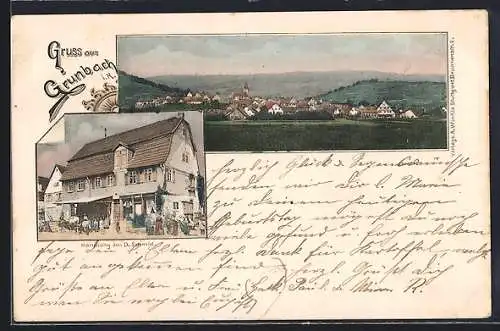 AK Grunbach / Rems, Handlung v. D. Schmid, Gesamtansicht