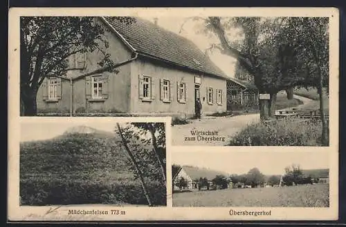 AK Pfullingen, Gasthof zum Übersberg, Übersbergerhof