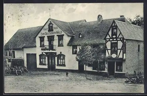 AK Pfaffenheck /Hunsrück, Gasthaus zum Deutschen Wald