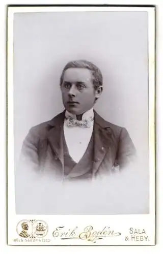 Fotografie Erik Bodén, Sala, Porträt eines jungen Mannes