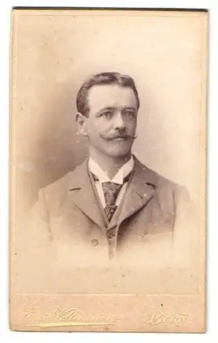 Fotografie Emil Vollenweider, Bern, Portrait eines eleganten Herrn