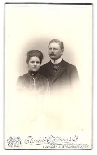 Fotografie Elisabeth Elfström & Co, Ljungby, Porträt eines Paares