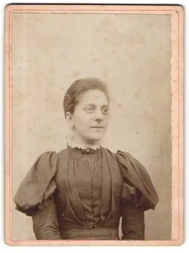 Fotografie Theodor Stephani, Zittau, Augustusallee 12, Porträt einer jungen Frau