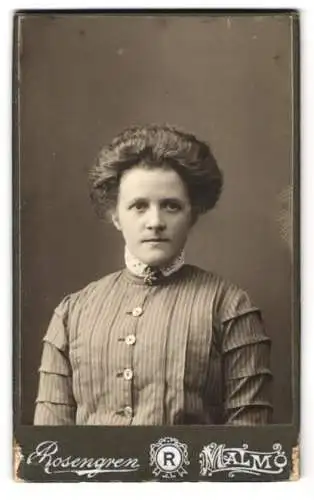 Fotografie Rosengren, Malmö, Södergatan 14, Portrait einer Dame