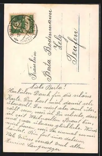 AK Schweizer Soldat in Uniform und seine Frau nehmen Abschied