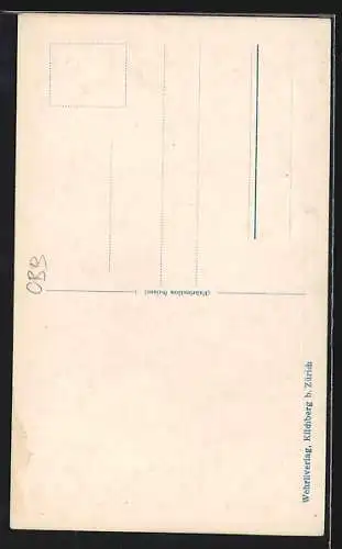 AK Brione, Partie an der Kirche