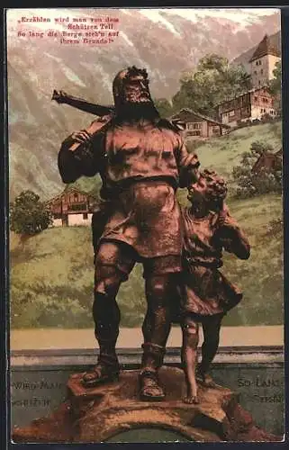 AK Altdorf, Telldenkmal