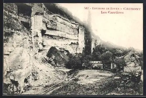 AK Gaumont, Les Carrières, Steinbruch