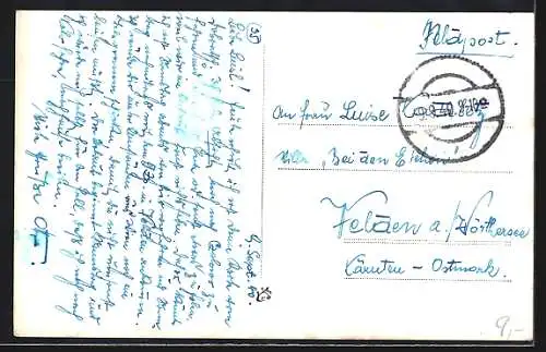 AK Posen / Poznan, Partie am Oberschlesischen Turm