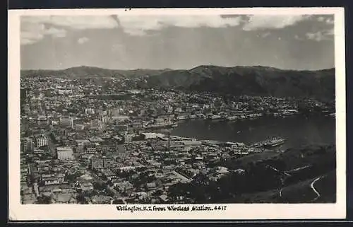 AK Wellington, View from the Wireless Station