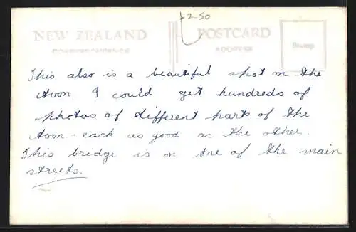 AK Christchurch, River Avon and Bridge