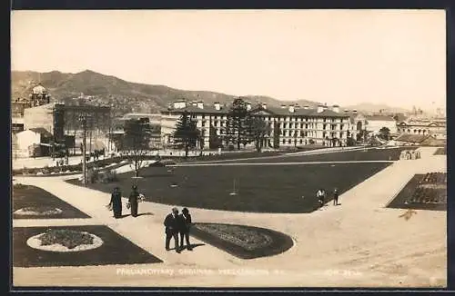 AK Wellington, Parliamentary Grounds