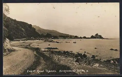 AK Coast Road Thames /Brokenshires, View of the Sea