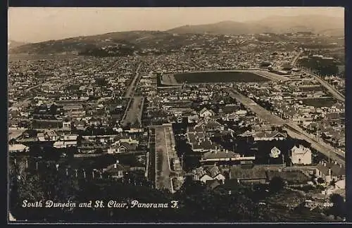 AK Dunedin, South Dunedin and St. Clair, Panorama