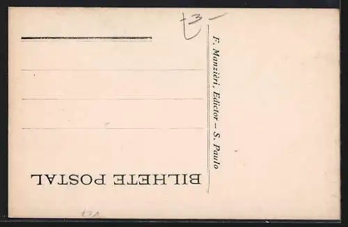 AK Santos, Praca da Republica II, Estatua a Bráz Cubas