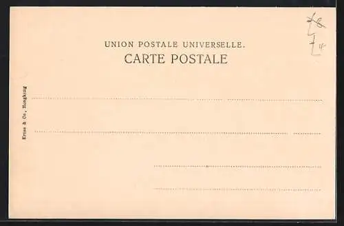 AK Hongkong, Blick über den Ort