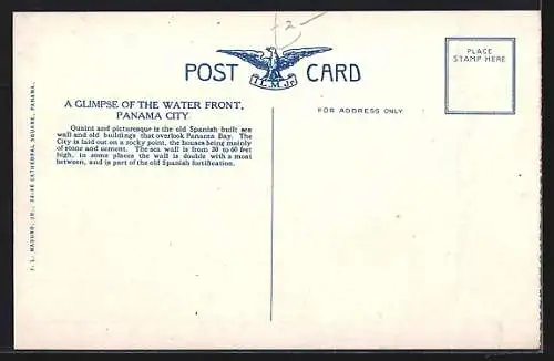 AK Panama City, A glimpse of the water front