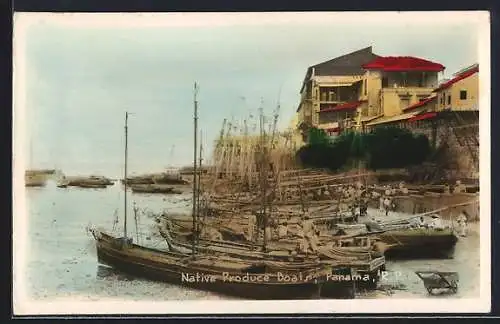 AK Panama, Native Produce Boat