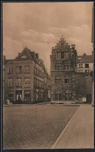 AK Antwerpen, Zicht op de Vrijdagmarkt, Serie Hoekjes en Kantjes